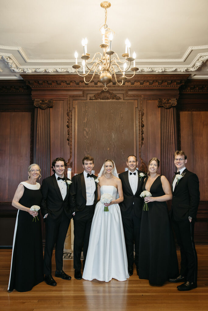 family formal of the grooms family